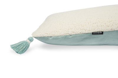 Cosset Pregnancy Pillow Boucle Marine Chambray