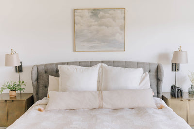 Cosset Pregnancy Pillow Sand Chambray