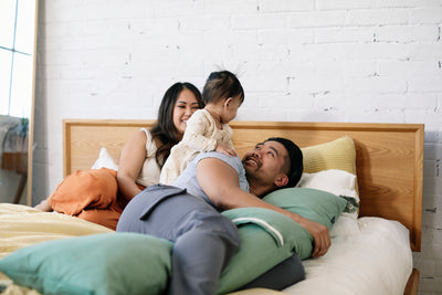 Cosset Pregnancy Pillow Emerald Chambray