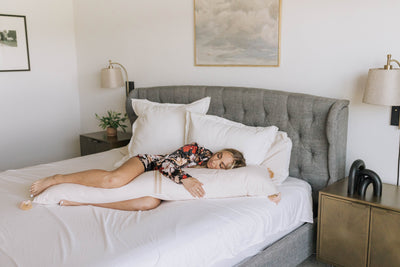 Cosset Pregnancy Pillow Sand Chambray