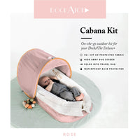 Cabana kit for deluxe dock rose