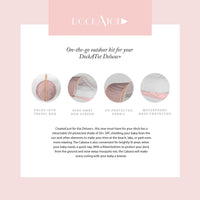 Cabana kit for deluxe dock rose