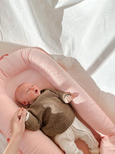 Blossom Chambray - DockATot Baby Lounger